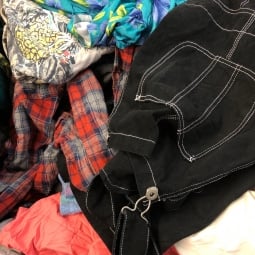 FREE Damaged clothing FREE intended for re-use projects